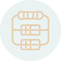 Resistor Vector Icon