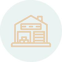 Warehouse Vector Icon