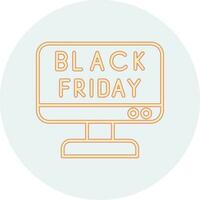 Black Friday Vector Icon