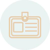 Identification Card Vector Icon