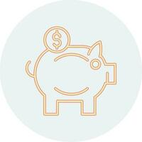 Piggy Bank Vector Icon