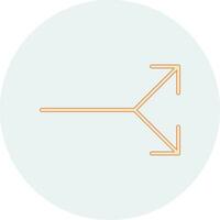 Split Vector Icon