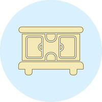 Tv Stand Vector Icon