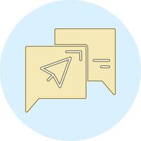 Paper Plane Vector Icon