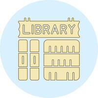Library Vector Icon