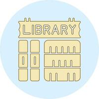 Library Vector Icon