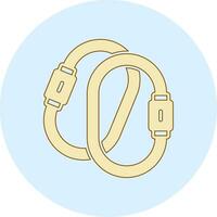 Carabiner Vector Icon