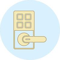 Smart Door Vector Icon