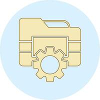 Folder Management Vector Icon