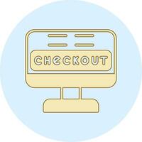 Checkout Vector Icon