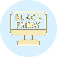 Black Friday Vector Icon