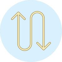 Zigzag Vector Icon