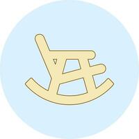 Rocking Chair Vector Icon