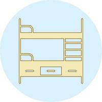 Bunk Bed Vector Icon
