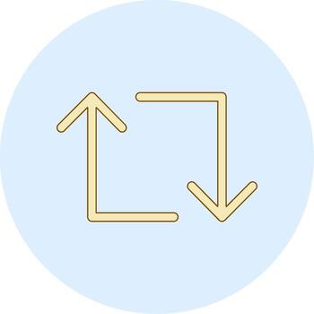 icono de vector de bucle