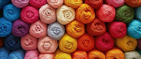 AI generated what's the difference between a crochet and knitting yarn photo