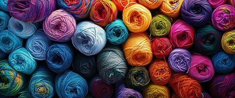 AI generated what's the difference between a crochet and knitting yarn photo