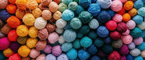 AI generated what's the difference between a crochet and knitting yarn photo