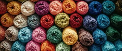 AI generated what's the difference between a crochet and knitting yarn photo