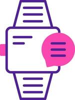 icono de vector de reloj inteligente