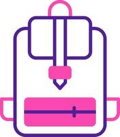 Backpack Vector Icon