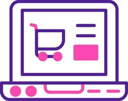 Online Shopping Vector Icon