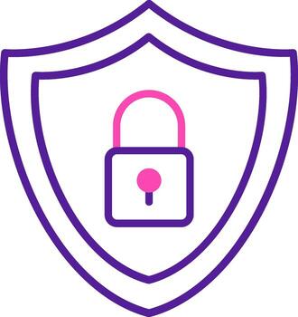 icono de vector cifrado