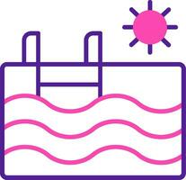 Swimming Pool Vector Icon