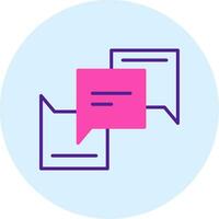 Speech Bubbles Vector Icon