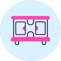 Tv Stand Vector Icon