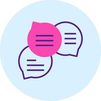 Chat Bubbles Vector Icon