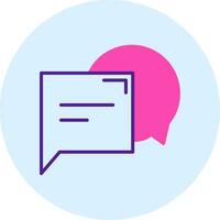 Speech Bubbles Vector Icon