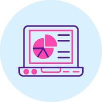 Pie Chart Vector Icon