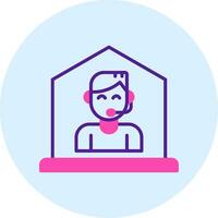 Call Center Vector Icon