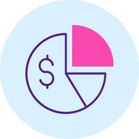 Pie Chart Vector Icon