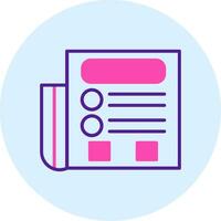 Newspaper Vector Icon