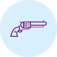 icono de vector de pistola