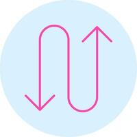 Zigzag Vector Icon