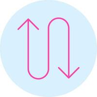 Zigzag Vector Icon