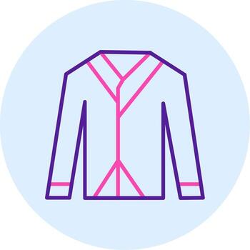 Bathrobe Vector Icon