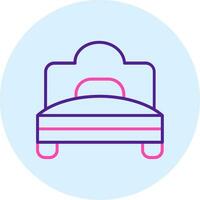 Single Bed Vector Icon