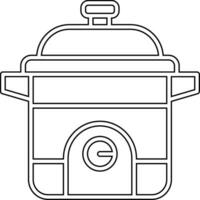 Rice Cooker Vector Icon