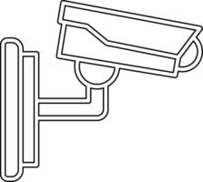 icono de vector de cctv