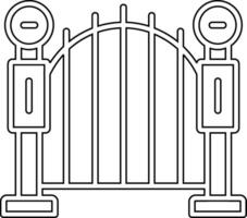 icono de vector de puerta