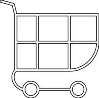 Shopping Basket Vector Icon