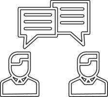 Conversation Vector Icon