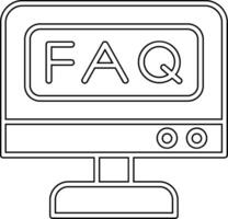 Faq Vector Icon