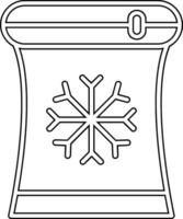 Frozen Vector Icon