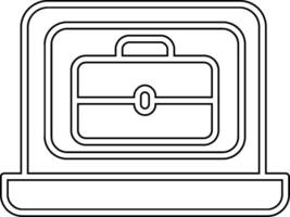 Online Business Vector Icon