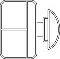 Emergency Button Vector Icon